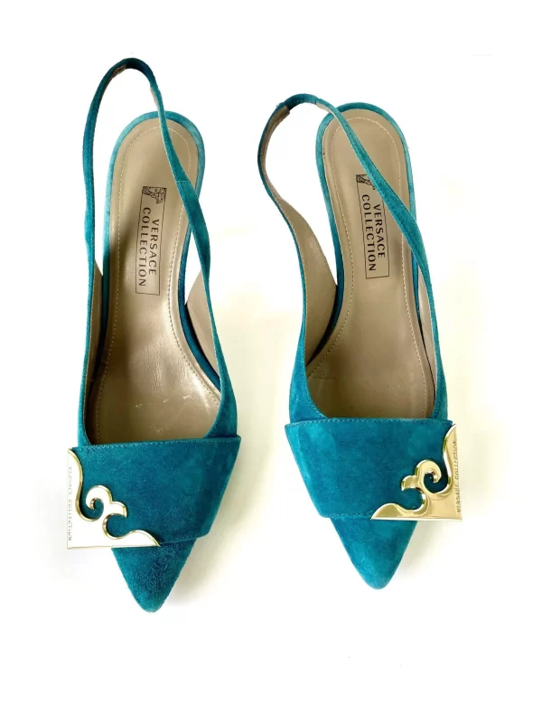 Versace Sandales en cuir