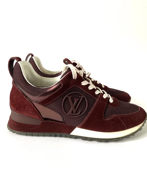 Louis Vuitton Sneakers Run Away bordeaux