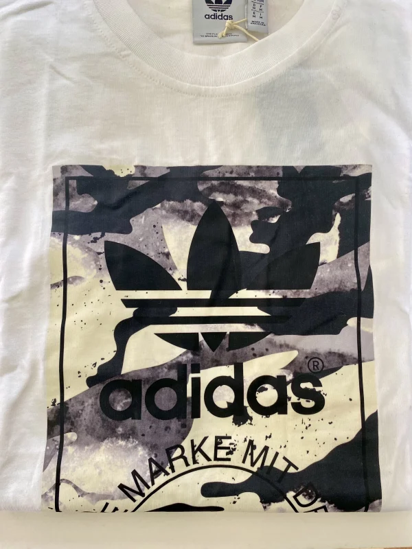 ADIDAS T-Shirt blanc